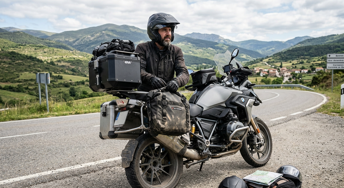 Baúl, alforjas o top case: cómo elegir el equipaje para tu moto