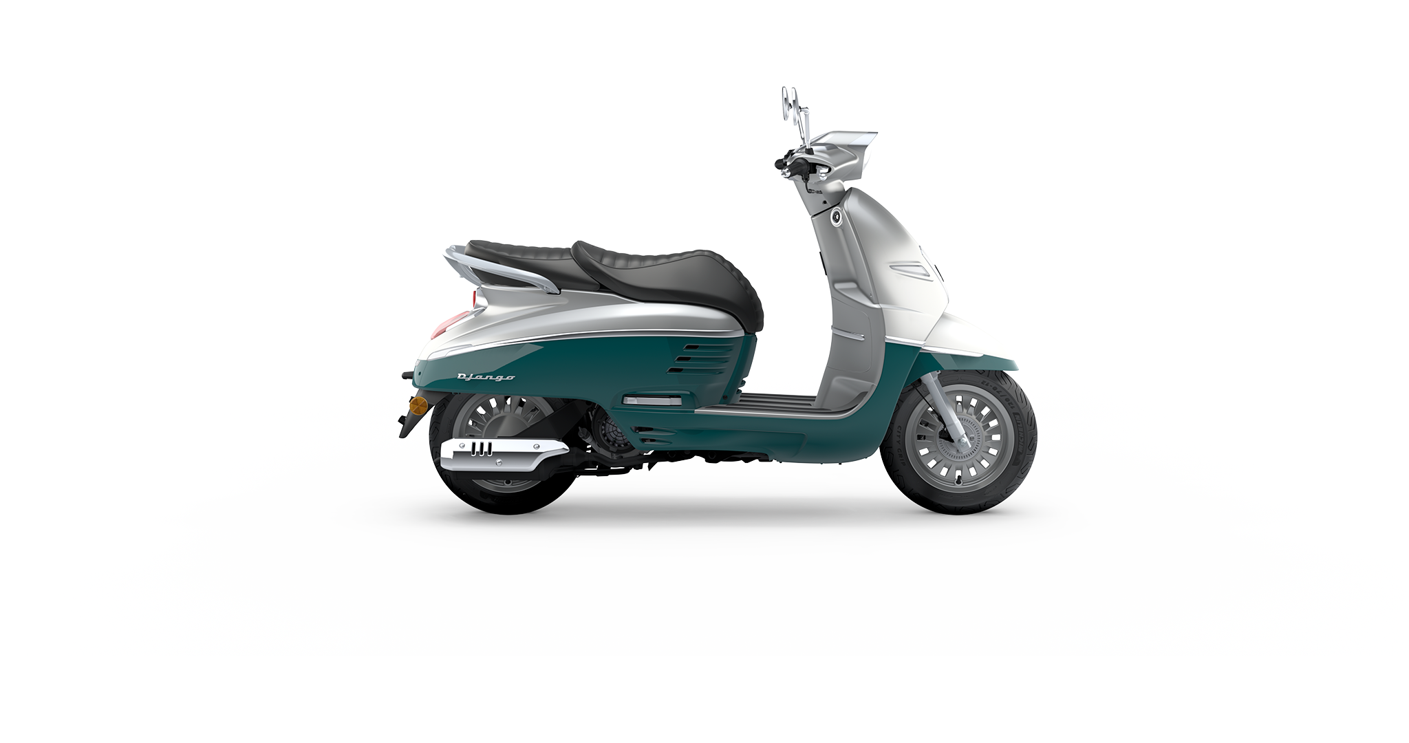 Peugeot Django Evo Legacy - Sirius White River Blue