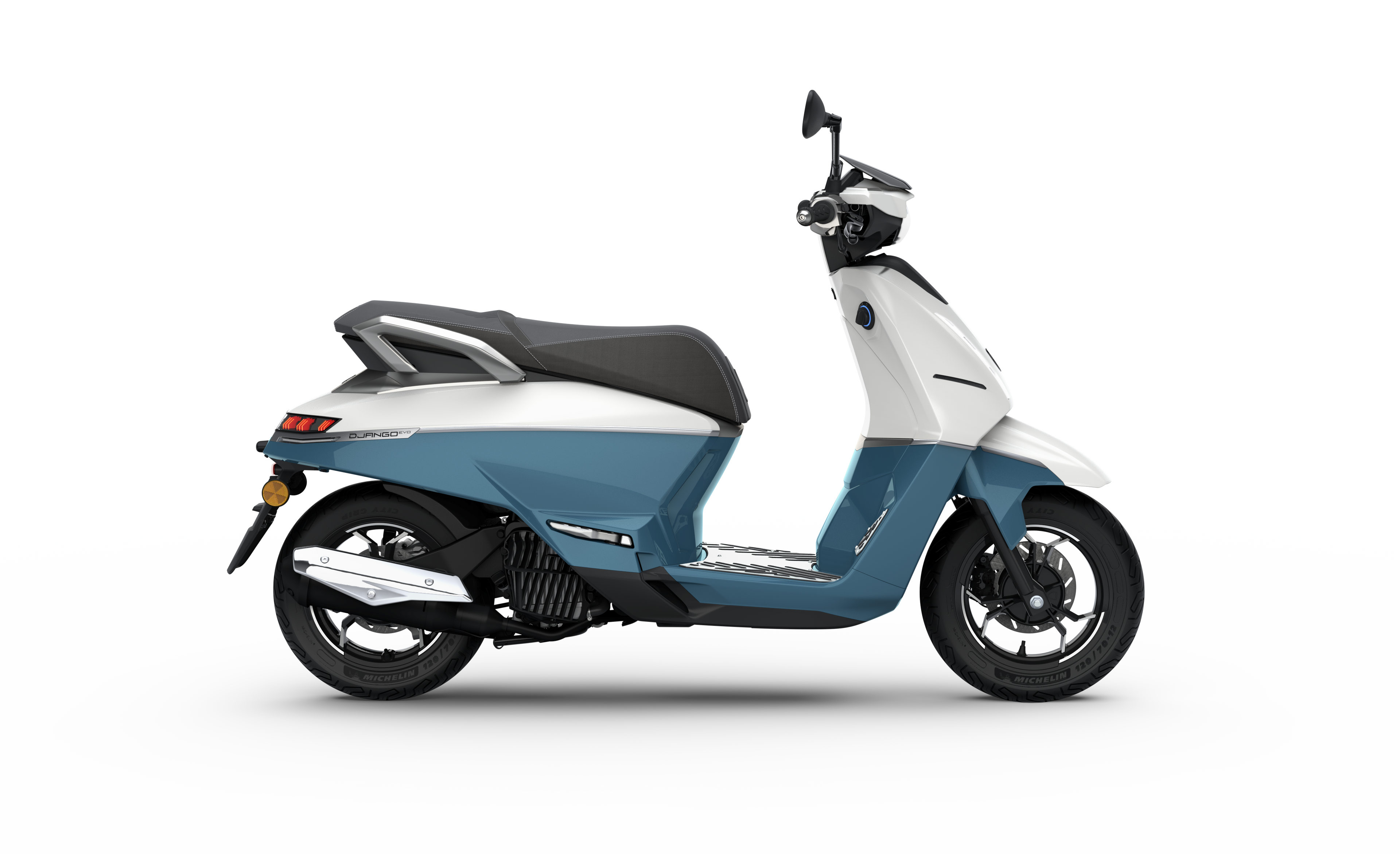 Peugeot Django Evo Legacy - Sirius White River Blue